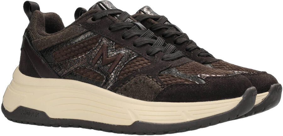 Mexx Vana Switch sneakers donkerbruin - Foto 3