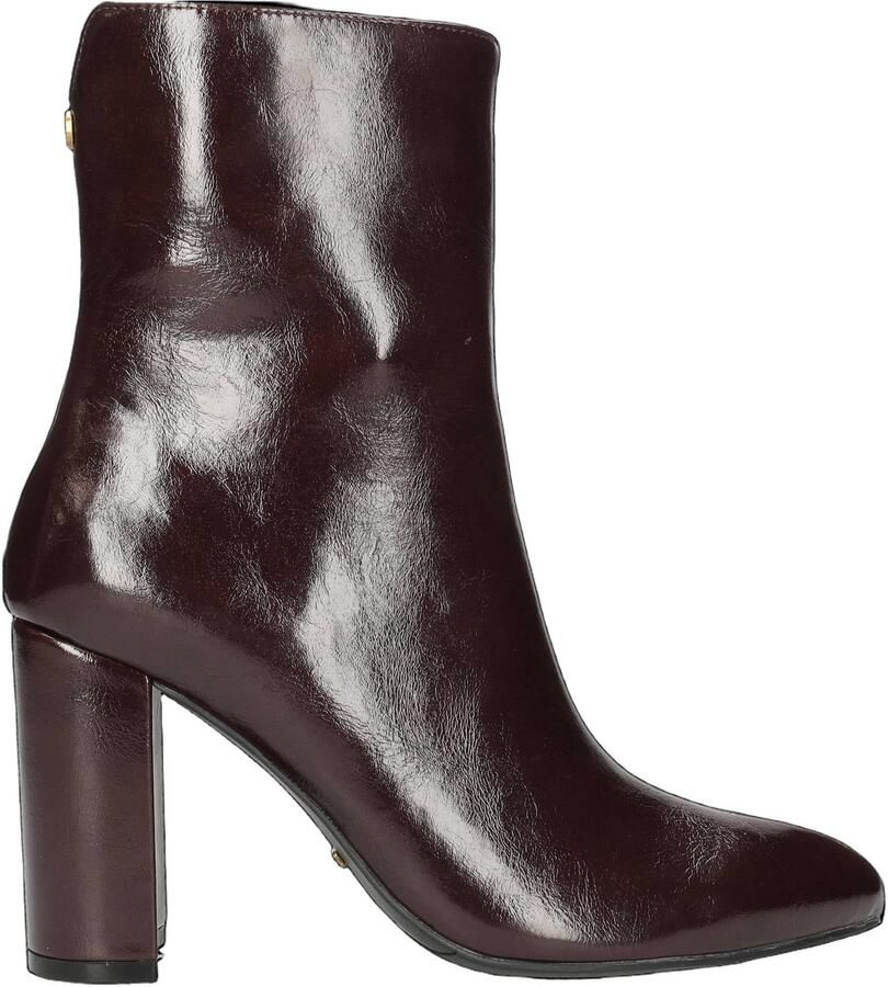 Mexx Vida Indy Enkellaarsjes Enkelboots met rits Dames Bordeaux - Foto 6