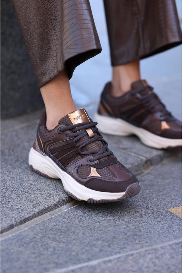 Mexx Sneakers Vyella Pax Donkerbruin - Foto 2