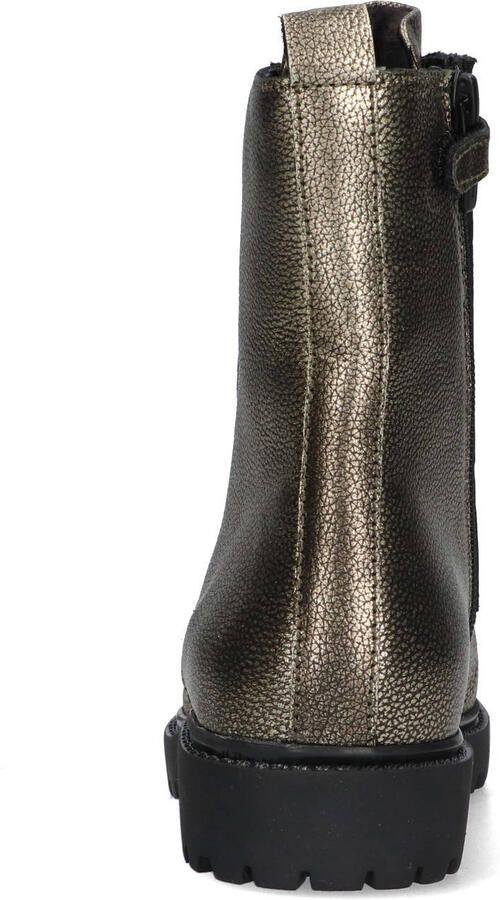 Mexx Kids XX825571-595 Meisjes Biker Boots Goud Leer Veters - Foto 3