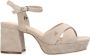 Mexx Nalina Nicky Heeled Sandal Sand Dames - Thumbnail 1