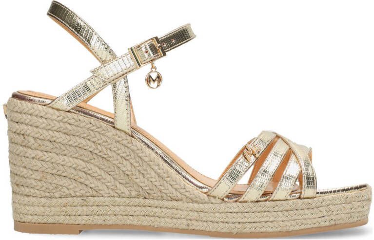 Mexx Noemi espadrilles goud