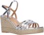 Mexx Zilveren Espadrilles Noemi Multicolor - Thumbnail 2