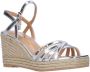 Mexx Heeled Sandalen Noemi Dames Zilver - Thumbnail 2