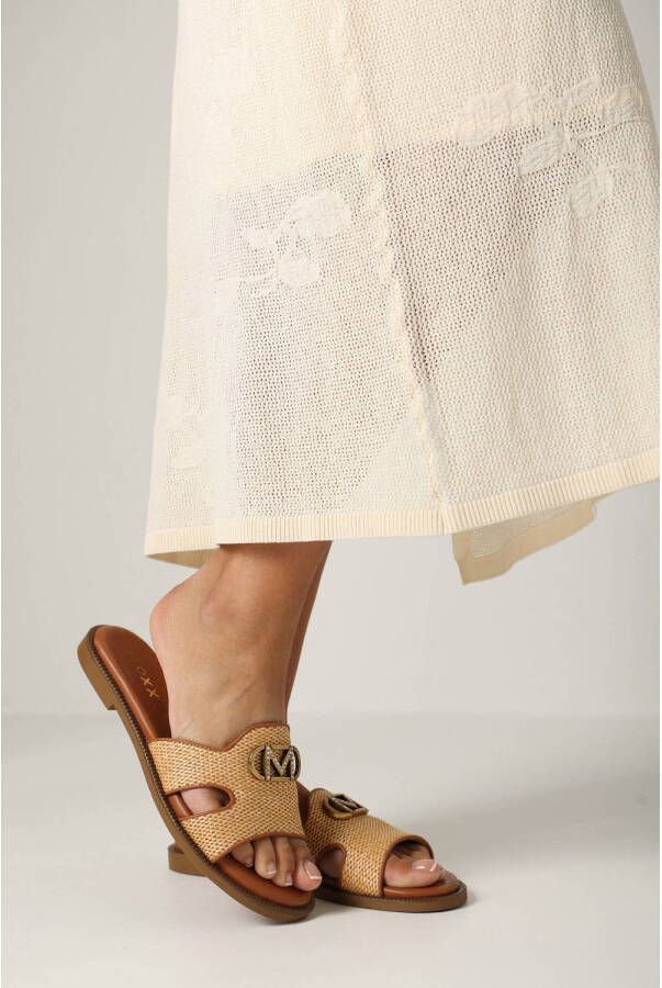 Mexx Nyla Zumo slippers cognac beige