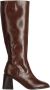 Mexx Hoge Laars Pomme Maya Donker Cognac Vrouwen Dark Cognac - Thumbnail 1