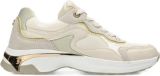 Mexx Portia Love chunky sneakers ecru lichtgroen - Beige