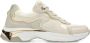 Mexx Portia Love chunky sneakers ecru lichtgroen - Thumbnail 1