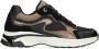 Mexx Sneakers Portia Love MI001001253W-1101 Zwart Bruin - Thumbnail 1