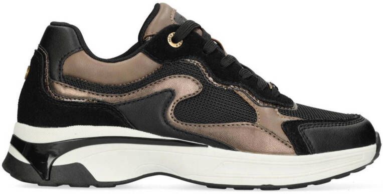 Mexx Sneakers Portia Love MI001001253W-1101 Zwart Bruin