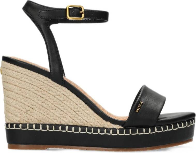 Mexx Ricky Palace espadrilles zwart