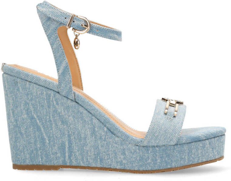 Mexx Heeled Sandal Nolah Dames Lichtblauw