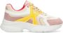 Mexx Sneaker Loyce Dames Beige Pink - Thumbnail 1