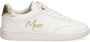 Mexx Kids XX825151-795 Meisjes Lage Sneakers Wit Goud Leer Veters - Thumbnail 1