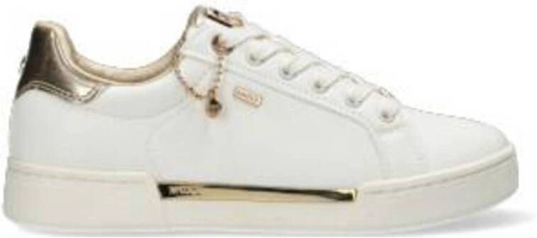 Mexx sneakers wit goud