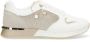 Mexx Lage Sneakers Fleur Trendy Wit Goud Multicolor Dames - Thumbnail 2