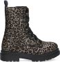Mexx veterboots met panterprint goud - Thumbnail 2