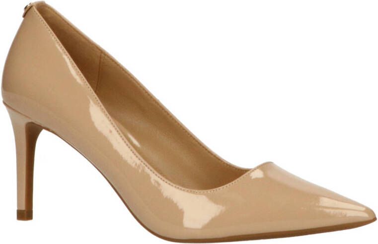 Michael Kors Alina flex lak pumps beige