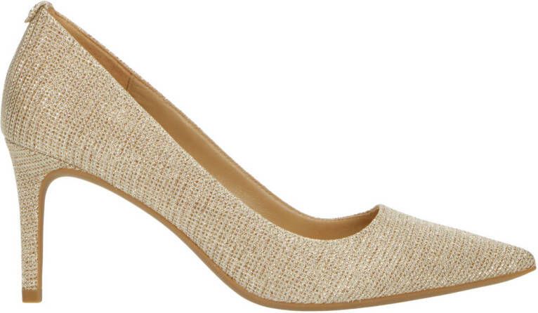 Michael Kors Elegante Hakken Vegan Lederen Schoenen Yellow Dames - Foto 2