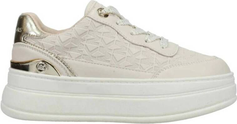 Michael Kors Hayes sneakers ecru goud