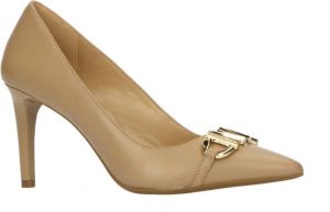 Michael Kors Izzy Flex Pump leren pumps camel