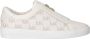 Michael Kors Keaton zip slip on sneakers crème - Thumbnail 1