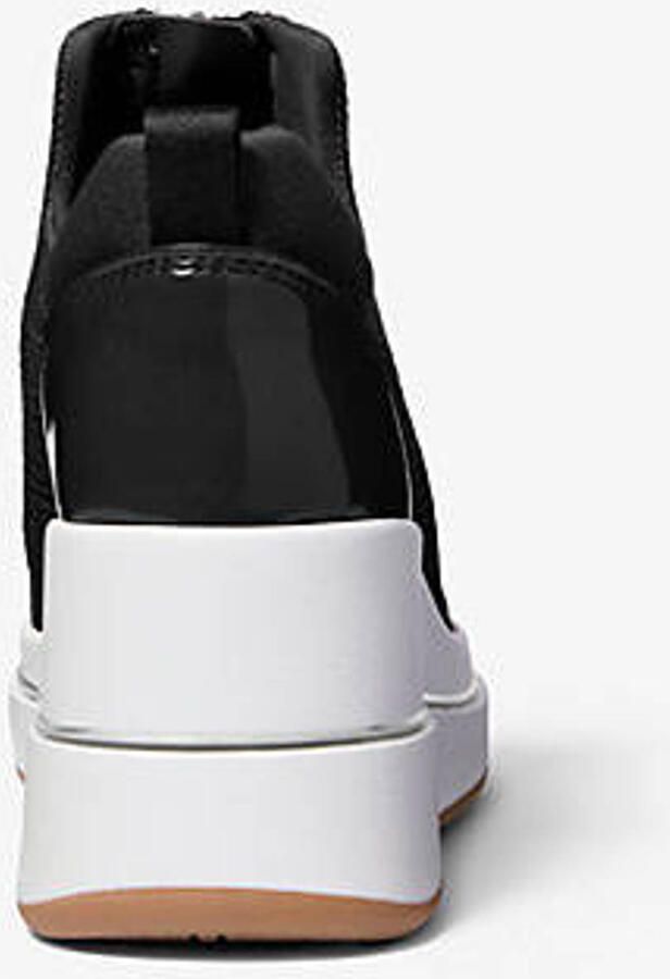 Michael Kors Emmy wedge zip slip on sneakers zwart - Foto 2