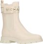 Michael Kors Ridley Strap Chelsea leren chelsea boots off white - Thumbnail 1