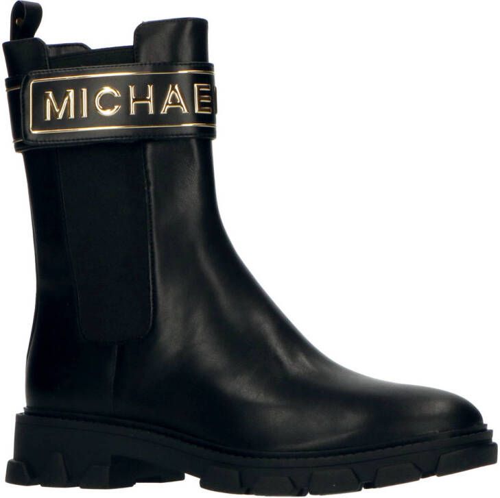 Michael Kors Ridley Strap Chelsea Boots Dames Laarzen Zwart