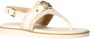 Michael Kors Rory Thong sandalen met gesp ecru - Thumbnail 1