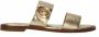 Michael Kors Summer Sandal Dames Slippers 38 Goud - Thumbnail 1