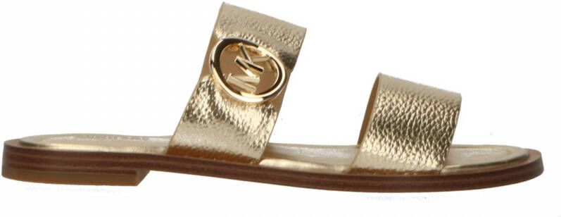 Michael Kors Summer Sandal Dames Slippers 38 Goud
