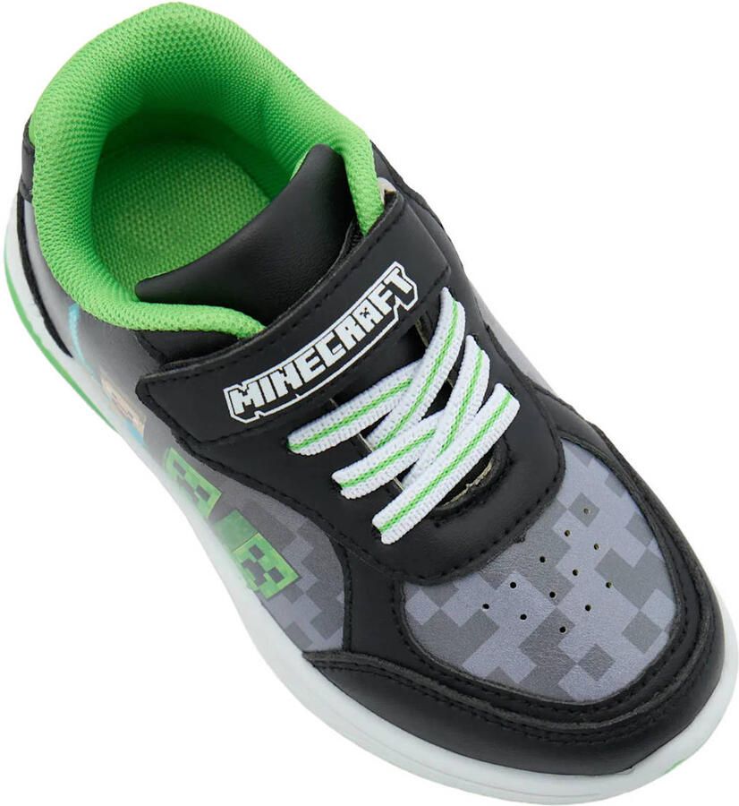 Minecraft sneakers met lichtjes zwart - Foto 2