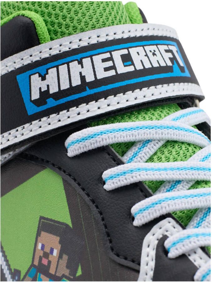 Minecraft sneakers zwart groen - Foto 2