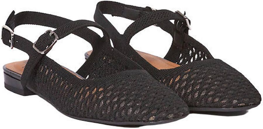 Miss Elastic Bella slingback loafers zwart - Foto 2