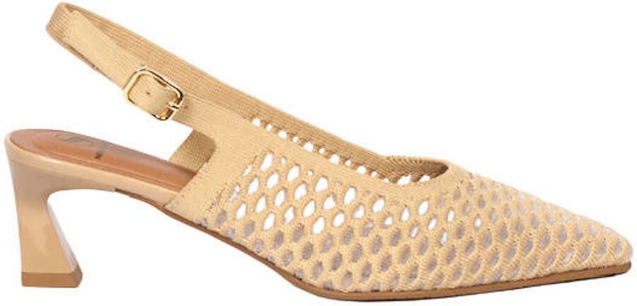 Miss Elastic Flow slingback pumps