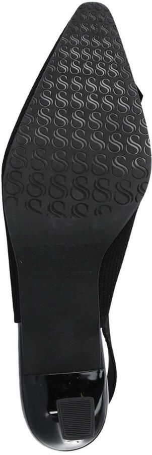 Miss Elastic Flow slingback pumps zwart - Foto 2