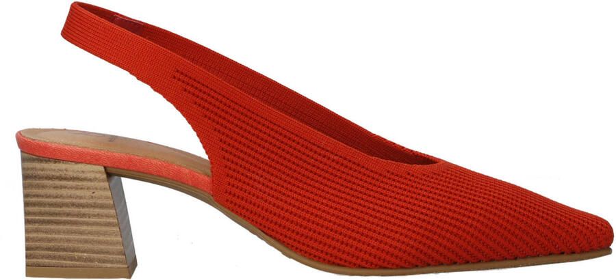 Miss Elastic New Paris slingback pumps rood