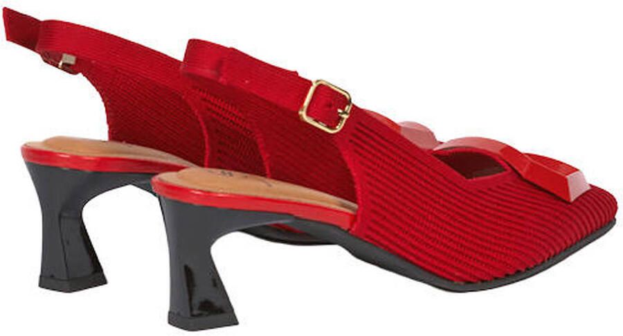 Miss Elastic slingback pumps rood - Foto 3