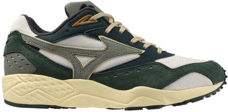 Mizuno Contender sneakers groen donkergroen beige