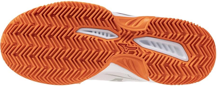 Mizuno Break Shot mesh tennisschoenen wit paars - Foto 2