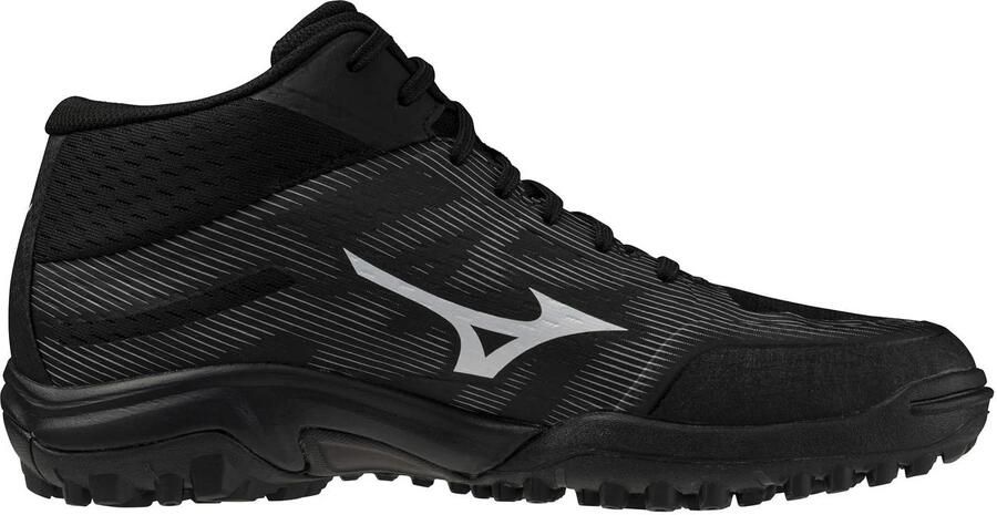 Mizuno Lightning Select Outdoor hockeyschoenen zwart wit