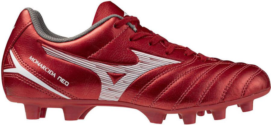 Mizuno Monarcida Neo 3 Sel MD junior voetbalschoenen rood wit - Foto 2