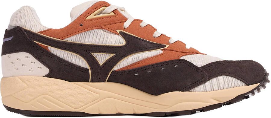 MIZUNO Lage Sneakers Contender Maat: 41 Materiaal: Suède Kleur: Bruin