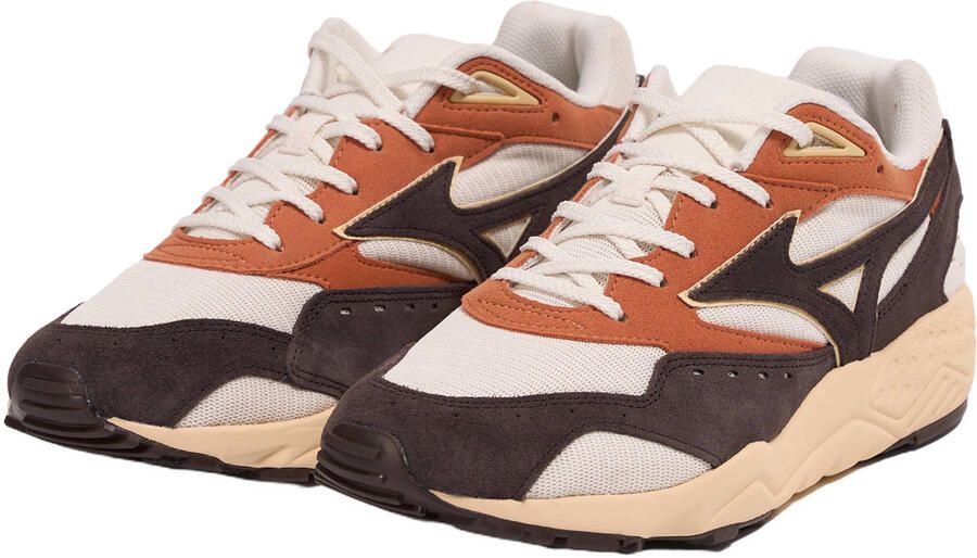 MIZUNO Lage Sneakers Contender Maat: 41 Materiaal: Suède Kleur: Bruin - Foto 3