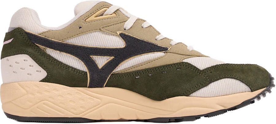 MIZUNO Lage Sneakers Heren Contender Maat: 41 Materiaal: Textiel Kleur: Groen