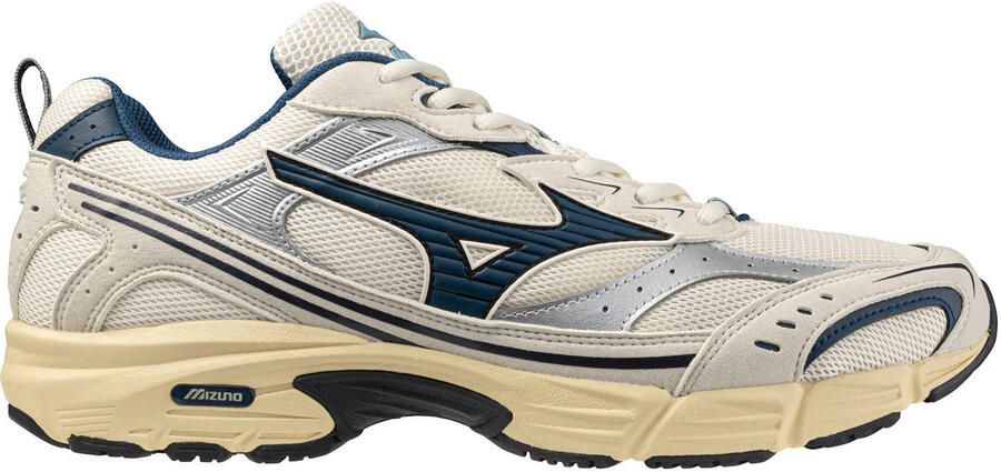 Mizuno S.L. MXR mesh sneakers blauw ecru