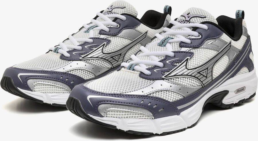 Mizuno MXR D1GA245125 Silver Purple Sneakers Unisex Retro Running Schoenen - Foto 2
