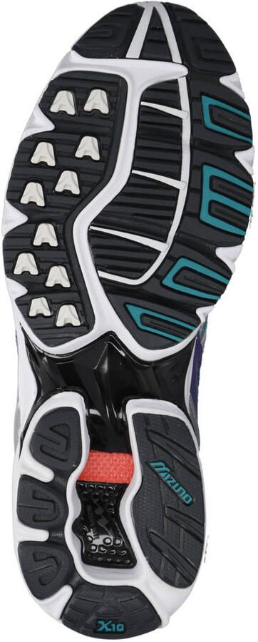MIZUNO Lage Sneakers Wave Rider 10 Sport Maat: 41 Materiaal: Leatherlook Kleur: Wit - Foto 3