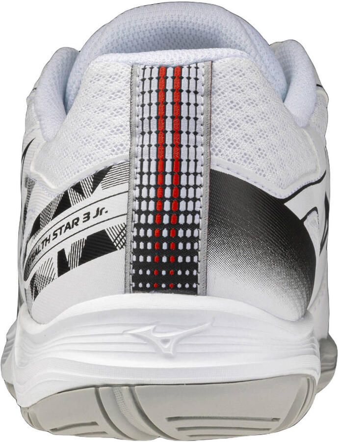 Mizuno Stealth Star 3 Junior Indoor Sportschoenen Wit 1 2 - Foto 2